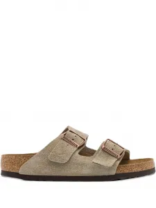 Сандалии Arizona с ремешками и пряжками Birkenstock, коричневый