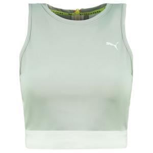 Серые женские укороченные брюки без рукавов с круглым вырезом X Selena Gomez 579787 01 Puma, серый