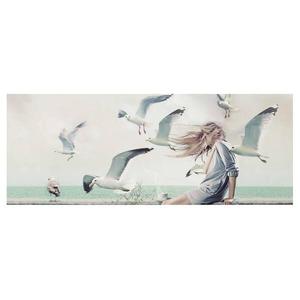 Стеклянная картина Bilderwelten Kaffee am Meer