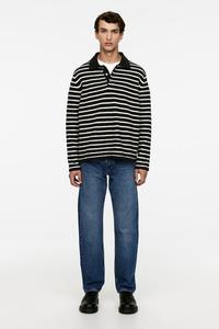 Свободные прямые джинсы ocean Arket, синий