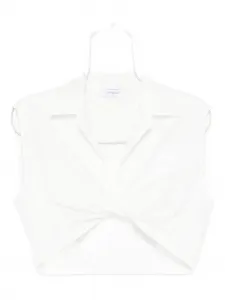 Майка с V-образным вырезом Off-White, белый