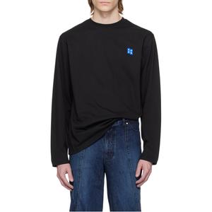 Футболка с длинным рукавом trs tag ADER ERROR, черный