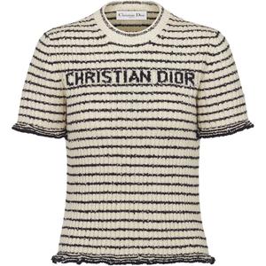 Футболка женская морская синяя DIOR