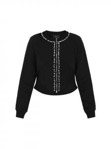 Faina Женская толстовка черного цвета