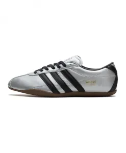 Кроссовки Tokyo Decon серебристо-черные Adidas, серый