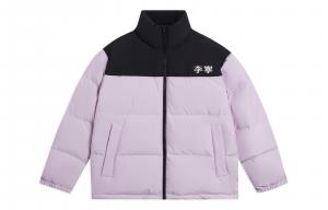LINING Светло-фиолетовая пуховая куртка унисекс, Soft and Light Purple