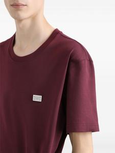 Dolce & Gabbana футболка с логотипом, красный