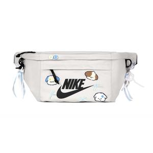 Nike Полиэстеровый поясной рюкзак унисекс синий белый, Blue White