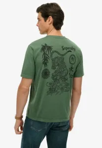 Футболка с повествовательным принтом токио Superdry & Co, Ice Green