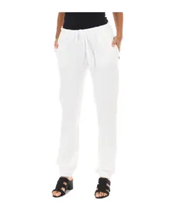Спортивные брюки с эластичным поясом Met, белый