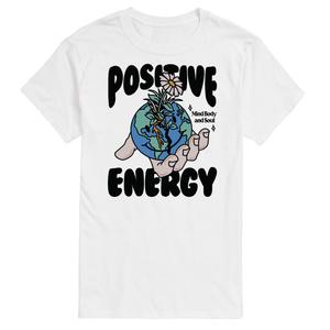 Футболка Big & Tall Positive Energy License, белый