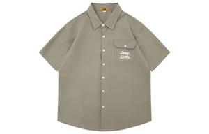 Рубашка унисекс Jeep, серо-зеленый