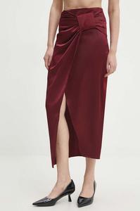 Юбка Answear Lab, бордовый