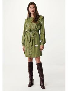 Платье до колена Mexx Kleid, зеленый