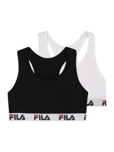 Бюстгальтер-бралетт FILA, Black/White/Off White
