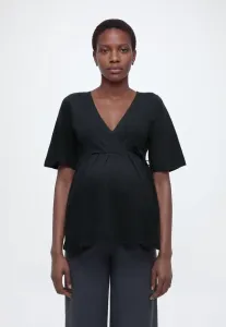 Футболка с принтом mlkalyna tess 2/4 Mamalicious, Black