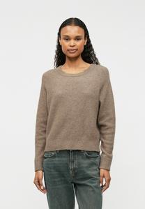 Джемпер Samsøe Samsøe NOR SHORT, Fossil/Light Brown