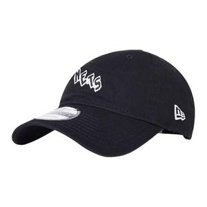 New Era Хлопковая бейсболка унисекс черная, Black