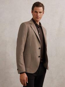 Пиджак Patch Reiss, Mocha Brown