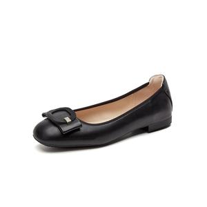 Повседневные однобортные туфли женские QUICHESHOES, Black