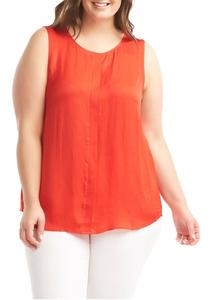 Angelle Plus топ в огненно-красном Tart Collections