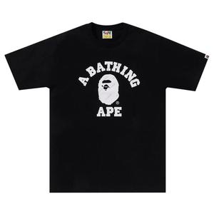 Футболка BAPE Hexagram College Tee, Black