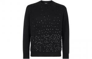 FENDI Свитер мужской черный