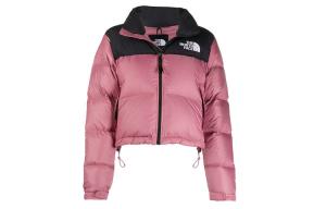 Пуховик женский розовый The North Face