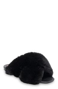 Сандалии-слайды Thea Cozy BCBGMAXAZRIA, черный