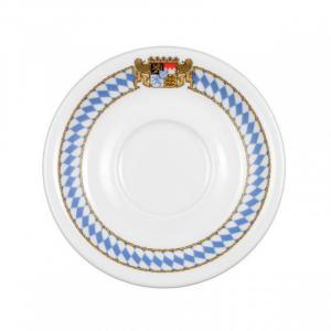 Компактное кофейное блюдце Bavaria 14,5 см Seltmann Weiden, красочный