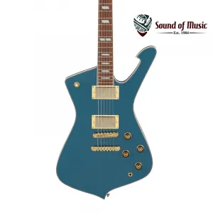 Электрогитара Ibanez Iceman IC420 - Антикварно-голубой металлический