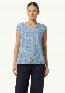 Блуза comma, светло-голубой