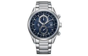CITIZEN Часы Eco Drive Series Solar Quartz Movement Stainless Steel Strap Watch Men's Watch Blue Dial AT8260 85L, Blue Dial