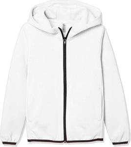 Мужская толстовка на молнии Glimmer 00342-ASZ Dry Sweat, белый