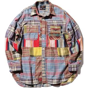 Мужская разноцветная футболка Beams, мультиколор