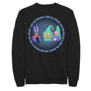 Мужской свитшот «Губка Боб Feeling It Now, мистер Крабс» Licensed Character