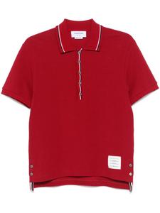 Thom Browne рубашка поло с полосками RWB, красный