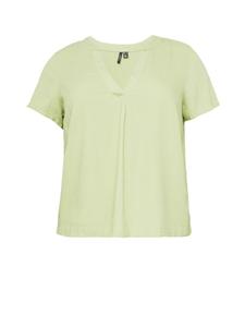 Футболка Vero Moda Curve Shirt Mymilo, пастельный зеленый