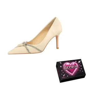 Boldi Kuki Женские туфли на высоком каблуке черного и абрикосового цвета