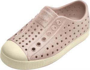 Кроссовки Native Shoes Unisex-Child Jefferson Bio-Bling, белый/розовый