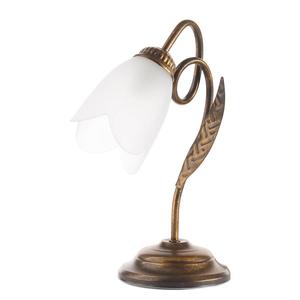 Настольная лампа ONLI Doppio Giro, сатиновое стекло / железо - 1 лампа - медь