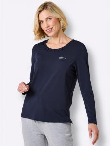 Повседневная рубашка темно-синего цвета WITT WEIDEN