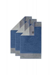 Полотенца гостевые, 3 шт. - Luxury Home, C Two-Tone, 30х50 см, махровая ткань Cawö, размер: длина 50см, ширина 30см.