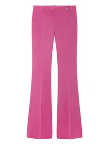 Расклешенные брюки строгого кроя VERSACE, розовый