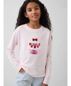 (K) Футболка свободного кроя с графическим принтом (детская)