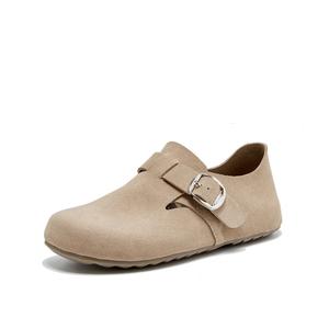 JIETEGONGYANG Женские низкие повседневные туфли бежевые, цвет Beige