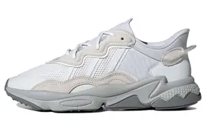Кроссовки Ozweego Adidas Originals, белый/серый