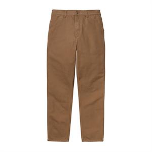 Single Knee Dearborn Canvas 12oz Relaxed Straight Fit Pants Carhartt WIP, коричневый