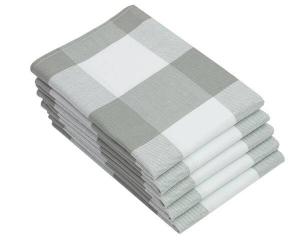 Кухонное полотенце Zollner 00000423 5 шт, 50x1x70 см, серый