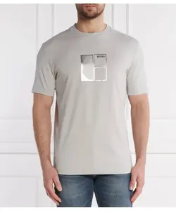 Футболка 5 Regular fit Boss Green, серый